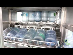 20L Bottle Mineral Water 5 Gallon Drum Filling Equipment 2000BPH