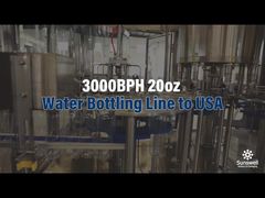 Mesin Pembotolan Air Botol Hewan Peliharaan 3000bph 20oz