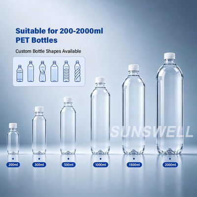 Advanced 2000bph 20oz Water Filling and Capping Line Solutions