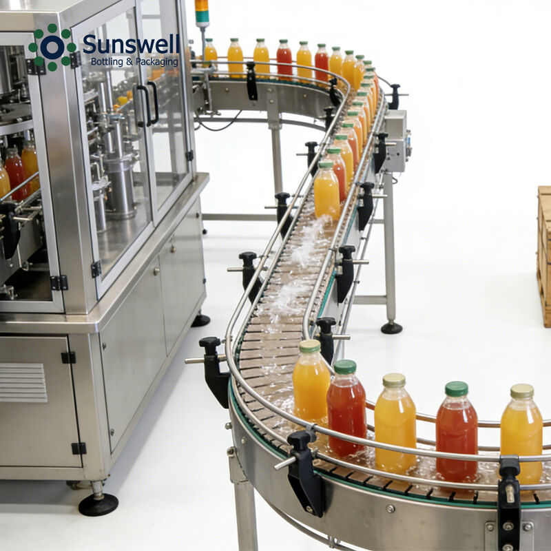Advanced Fully Automatic Juice Filling and Packaging Machine for Bottles