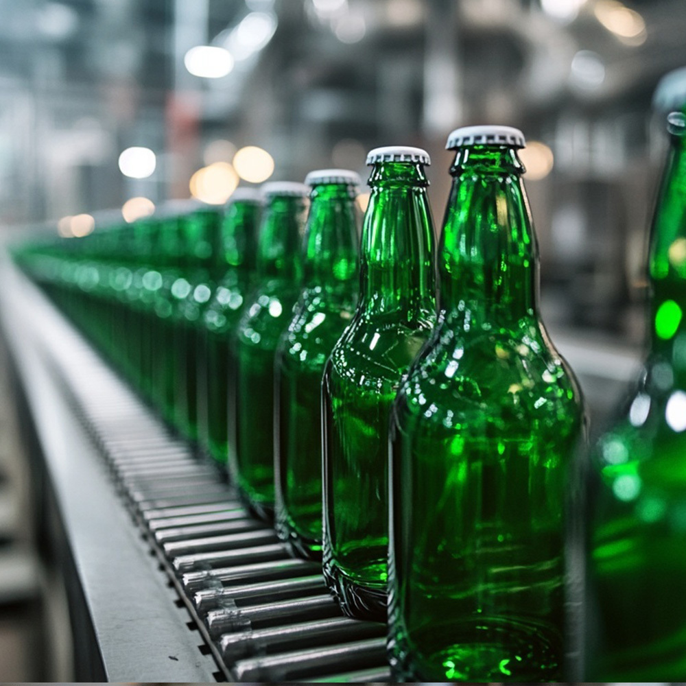 Automatic Beverage Glass Bottle Filling Machine for Beer