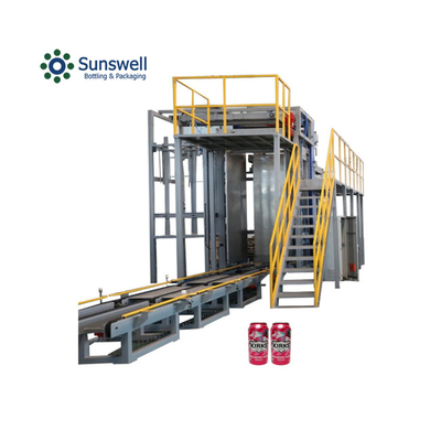 Jual Panas Otomatis Pop Can Depalletizing Mesin Tingkat Tinggi Tin Can Lapisan Depalletizer Produsen